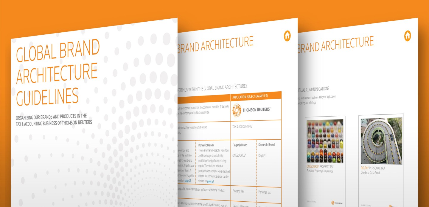 Thomson Reuters Brand Architecture Guidelines